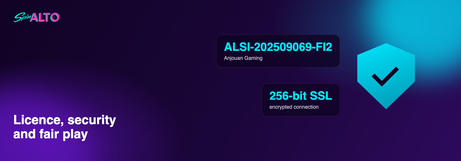Bonus terms at SpinAlto